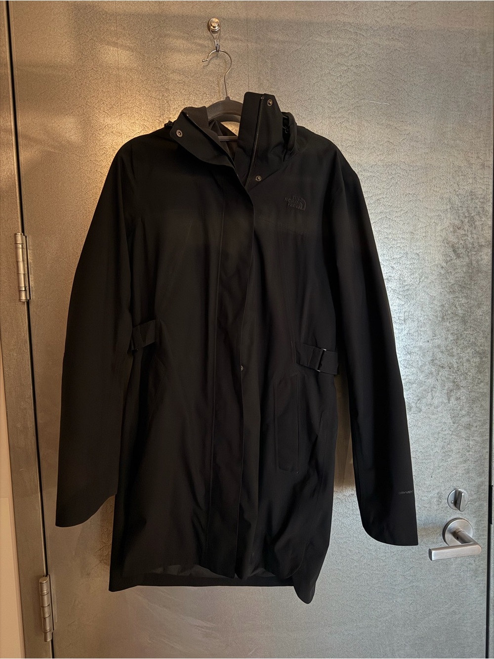 The North Face Black Women's Hooded Raincoat